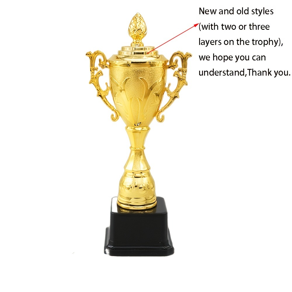Gold Trophy Personalized Gold Award for Events and Competitions